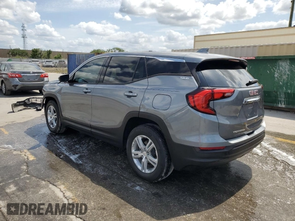 2018 GMC Terrain SLE with VIN 3GKALMEV5JL355116, listed as a Copart auction lot 50918495 with 98,080 mi miles and Salvage Title. Bid and sale history available at carsss.com. Image 2.
