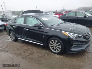2016 Hyundai Sonata 2.4L Sport with VIN 5NPE34AF5GH329717, listed as a IAAI auction lot 41519434 with 49,069 mi miles. Bid and sale history available at carsss.com. Image 1.