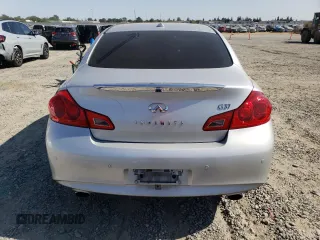 2013 Infiniti G37 Journey with VIN JN1CV6AP9DM718662, listed as a Copart auction lot 59592975 with 165,697 mi miles and Salvage title. Bid and sale history available at DreamBid. Image 6.