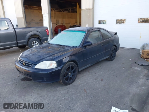 1999 Honda Civic HX with VIN 1HGEJ7120XL038544, listed as a IAAI auction lot 41425202 with 336,033 mi miles. Bid and sale history available at carsss.com. Image 17.