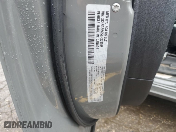 2020 Chrysler Pacifica Launch Edition with VIN 2C4RC3BG5LR274055, listed as a Copart auction lot 59786895 with 30,475 mi miles and Salvage title. Bid and sale history available at DreamBid. Image 13.