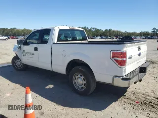 2014 Ford F-150 XL with VIN 1FTFX1CF9EFB33176, listed as a Copart auction lot 50166745 with 205,632 mi miles and Salvage Title. Bid and sale history available at carsss.com. Image 2.
