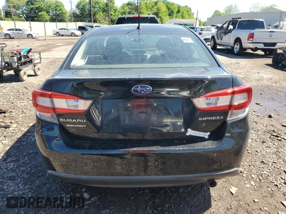 2019 Subaru Impreza with VIN 4S3GKAA66K3605062, listed as a Copart auction lot 55944255 with 72,092 mi miles and Salvage title. Bid and sale history available at DreamBid. Image 6.