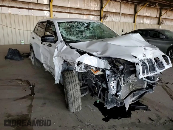 2017 Jeep Cherokee Sport с VIN 1C4PJLAB5HW643353, выставлен на аукционе Copart как лот 57707195 с пробегом 104 655 миль миль и Списание • Salvage title. История ставок и продаж доступна на DreamBid. Изображение 14.