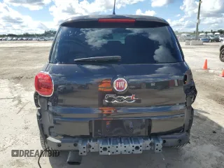 2015 FIAT 500L Easy with VIN ZFBCFABH6FZ036531, listed as a Copart auction lot 46793485 with 61,508 mi miles and Salvage Title. Bid and sale history available at DreamBid. Image 6.