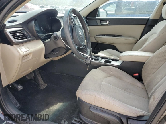 2018 Kia Optima LX with VIN 5XXGT4L3XJG232432, listed as a Copart auction lot 50956995 with 109,569 mi miles and Salvage title. Bid and sale history available at DreamBid. Image 7.