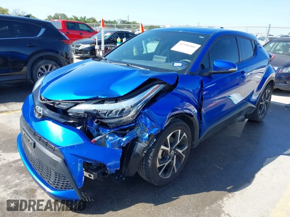 2021 Toyota C-HR LE z VIN NMTKHMBX0MR129151, wystawiony jako IAAI lot #41990301 z przebiegiem 25 277 mil mil oraz . Historia ofert i sprzedaży dostępna na DreamBid. Obrazek 18.
