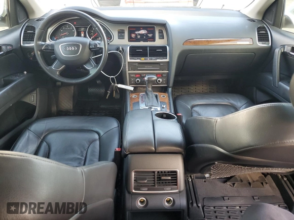 2015 Audi Q7 3.0T Premium with VIN WA1CGAFE0FD023341, listed as a Copart auction lot 45752965 with 187,697 mi miles and Salvage Title. Bid and sale history available at carsss.com. Image 8.