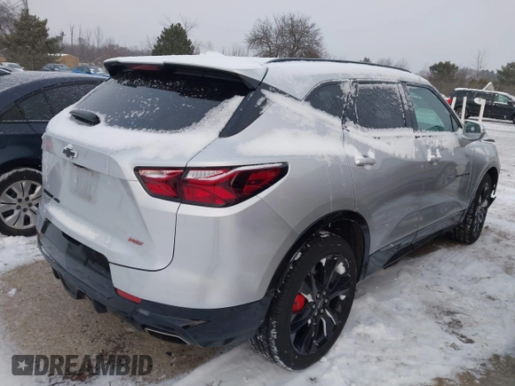 2020 Chevrolet Blazer RS с VIN 3GNKBKRS2LS671712, выставлен на аукционе IAAI как лот 41289197 с пробегом 71 578 миль миль и . История ставок и продаж доступна на DreamBid. Изображение 4.
