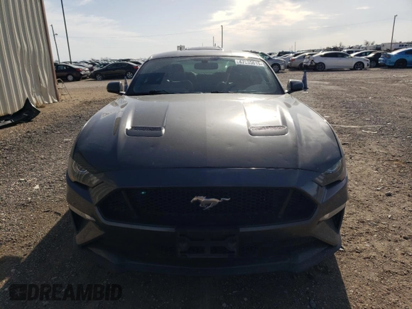 2018 Ford Mustang GT with VIN 1FA6P8CF4J5117059, listed as a Copart auction lot 47885615 with 57,590 mi miles and Clean Title. Bid and sale history available at DreamBid. Image 5.