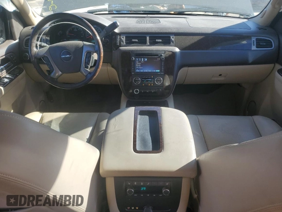 2014 GMC Yukon Denali with VIN 1GKS2EEF7ER170165, listed as a Copart auction lot 47138225 with 123,678 mi miles and Salvage Title. Bid and sale history available at carsss.com. Image 8.