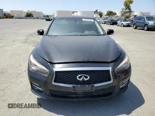 2015 Infiniti Q50 Premium z VIN JN1BV7AR0FM393311, wystawiony jako Copart lot #55254515 z przebiegiem 206 120 mil mil oraz Szkoda całkowita • Salvage title. Historia ofert i sprzedaży dostępna na DreamBid. Obrazek 5.