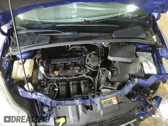 2013 Ford Focus SE with VIN 1FADP3F25DL302871, listed as a Copart auction lot 53094085 with 134,706 mi miles and Salvage Title. Bid and sale history available at carsss.com. Image 11.