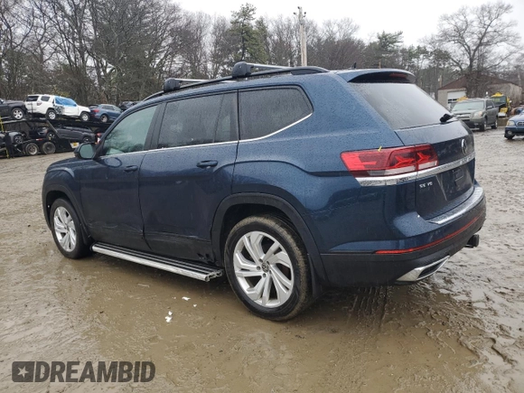 2023 Volkswagen Atlas SE with VIN 1V2KR2CA2PC502692, listed as a Copart auction lot 50461735 with 157,069 mi miles and Clean title. Bid and sale history available at DreamBid. Image 2.