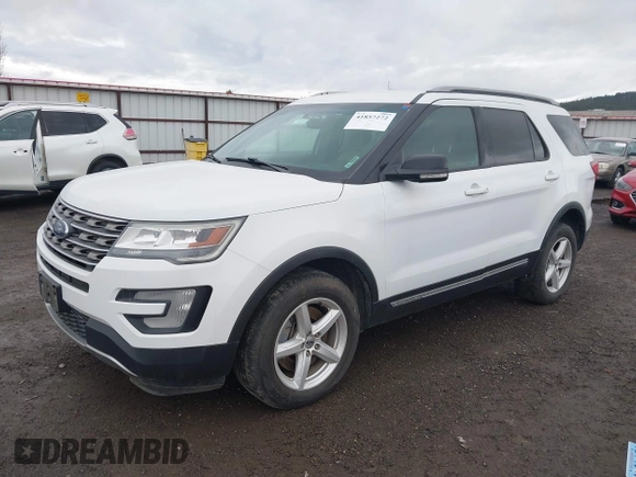 2016 Ford Explorer XLT with VIN 1FM5K8D86GGB65725, listed as a IAAI auction lot 41857272 with 91,410 mi miles. Bid and sale history available at carsss.com. Image 2.