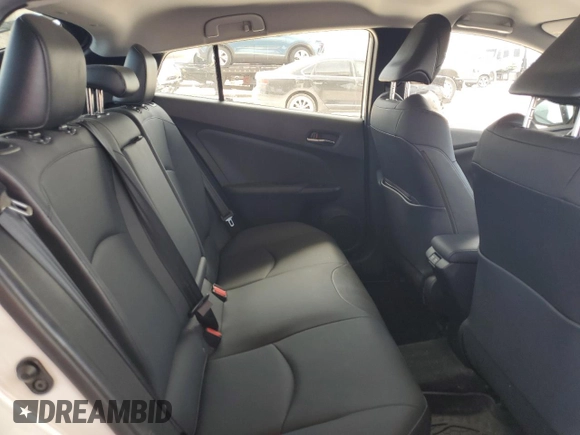 2020 Toyota Prius L Eco with VIN JTDKARFU0L3125927, listed as a Copart auction lot 63796095 with 21,895 mi miles and Salvage title. Bid and sale history available at DreamBid. Image 10.