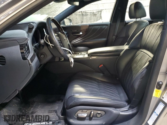 2021 Lexus LS with VIN JTHD51GFXM5008648, listed as a Copart auction lot 82641634 with 37,009 mi miles and Salvage Title. Bid and sale history available at carsss.com. Image 7.