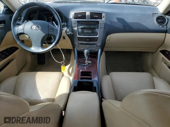 2006 Lexus IS 250 z VIN JTHCK262962002644, wystawiony jako Copart lot #54431915 z przebiegiem 156 973 mil mil oraz Szkoda całkowita • Salvage title. Historia ofert i sprzedaży dostępna na DreamBid. Obrazek 8.