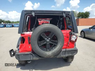 2020 Jeep Wrangler Unlimited Sport S с VIN 1C4HJXDG0LW186740, выставлен на аукционе Copart как лот 65562215 с пробегом 89 160 миль миль и На запчасти • Non repairable. История ставок и продаж доступна на DreamBid. Изображение 6.