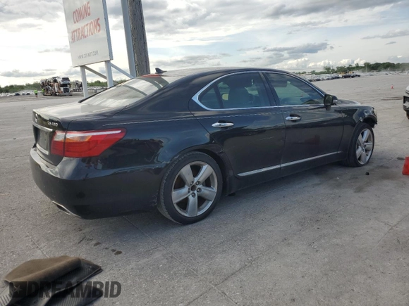 2011 Lexus LS 460 z VIN JTHBL5EF1B5106147, wystawiony jako Copart lot #54455595 z przebiegiem Nie podano mil oraz Tytuł czysty. Historia ofert i sprzedaży dostępna na DreamBid. Obrazek 3.
