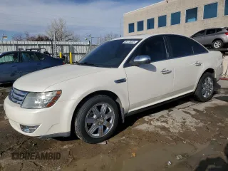 2009 Ford Taurus Limited with VIN 1FAHP28W19G102503, listed as a Copart auction lot 89178495 with 80,033 mi miles and Salvage Title. Bid and sale history available at carsss.com. Image 1.