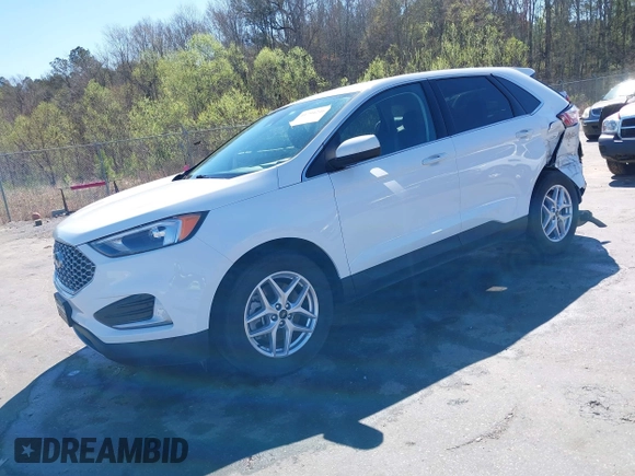 2024 Ford Edge SEL with VIN 2FMPK4J97RBA81681, listed as a IAAI auction lot 41794246 with 38,615 mi miles. Bid and sale history available at carsss.com. Image 2.