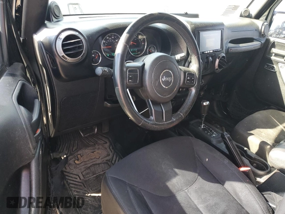 2014 Jeep Wrangler Sport with VIN 1C4AJWAG4EL233014, listed as a Copart auction lot 49868955 with 190,623 mi miles and Salvage Title. Bid and sale history available at carsss.com. Image 8.