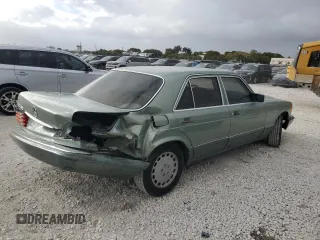 1989 Mercedes-Benz 300 with VIN WDBCA24D0KA457759, listed as a Copart auction lot 47920625 with 174,332 mi miles and Salvage Title. Bid and sale history available at DreamBid. Image 3.