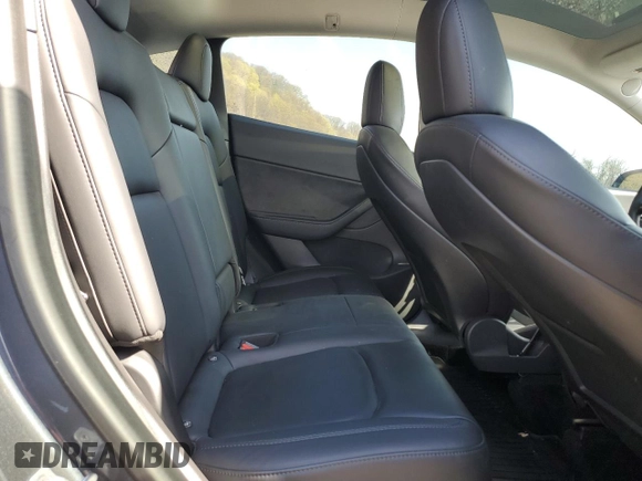 2021 Tesla Model Y Long Range with VIN 5YJYGDEE9MF119974, listed as a Copart auction lot 53794025 with 66,411 mi miles and Salvage Title. Bid and sale history available at DreamBid. Image 11.