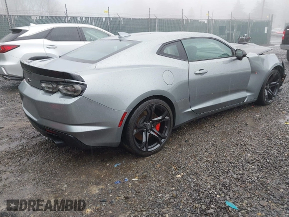 2023 Chevrolet Camaro LT1 with VIN 1G1FF1R77P0132786, listed as a IAAI auction lot 41864537 with 4,643 mi miles and . Bid and sale history available at DreamBid. Image 4.