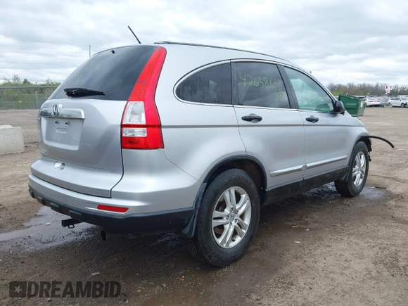 2010 Honda CR-V EX with VIN 5J6RE4H50AL094522, listed as a IAAI auction lot 42038638 with 246,375 mi miles. Bid and sale history available at carsss.com. Image 4.