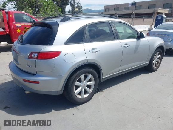 2004 Infiniti FX with VIN JNRAS08U24X108140, listed as a IAAI auction lot 42015238 with 207,664 mi miles and . Bid and sale history available at DreamBid. Image 4.