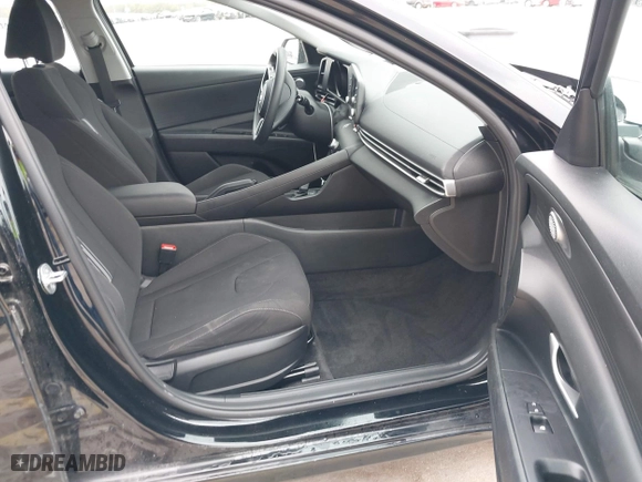 2023 Hyundai Elantra SEL with VIN KMHLM4AG0PU520797, listed as a IAAI auction lot 41681156 with 37,184 mi miles. Bid and sale history available at carsss.com. Image 5.