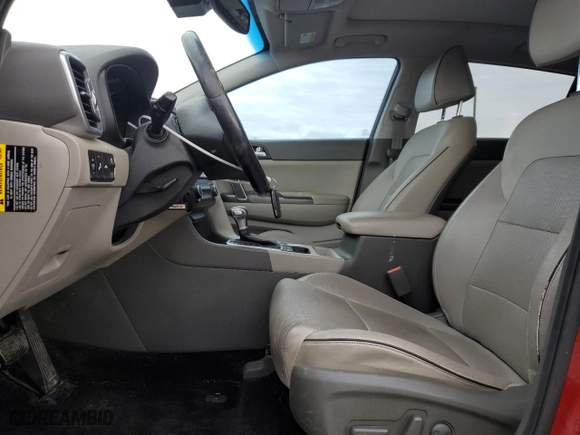 2017 Kia Sportage EX with VIN KNDPN3AC1H7249128, listed as a Copart auction lot 44799685 with 184,196 mi miles and Salvage Title. Bid and sale history available at carsss.com. Image 7.
