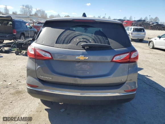 2018 Chevrolet Equinox LT with VIN 3GNAXJEV7JL122425, listed as a Copart auction lot 47220045 with 60,169 mi miles and Salvage Title. Bid and sale history available at carsss.com. Image 6.