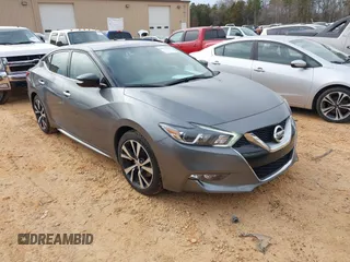 2017 Nissan Maxima Platinum with VIN 1N4AA6AP8HC452861, listed as a IAAI auction lot 41752732 with 21,187 mi miles and . Bid and sale history available at DreamBid. Image 1.