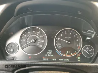 2013 BMW 3 Series 328i with VIN WBA3C1G51DNR46397, listed as a Copart auction lot 87870915 with 108,012 mi miles and Salvage Title. Bid and sale history available at carsss.com. Image 9.