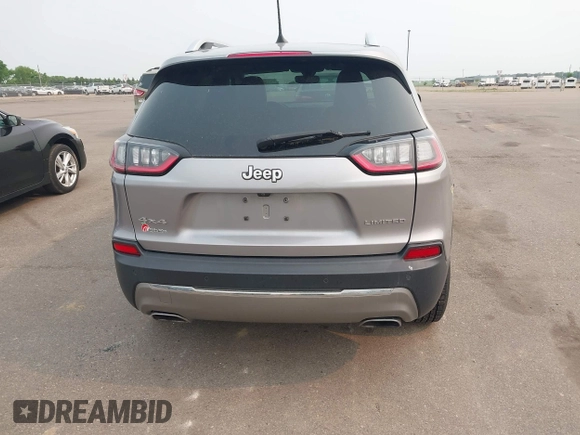 2020 Jeep Cherokee Limited with VIN 1C4PJMDX6LD523966, listed as a IAAI auction lot 42385550 with 40,803 mi miles and . Bid and sale history available at DreamBid. Image 16.