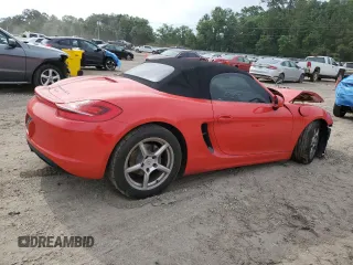 2014 Porsche Boxster с VIN WP0CA2A84ES120776, выставлен на аукционе Copart как лот 55260155 с пробегом 63 891 миль миль и Списание • Salvage title. История ставок и продаж доступна на DreamBid. Изображение 3.