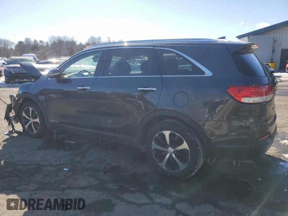 2018 Kia Sorento EX with VIN 5XYPHDA5XJG422216, listed as a Copart auction lot 45676175 with 106,771 mi miles and Salvage Title. Bid and sale history available at carsss.com. Image 2.