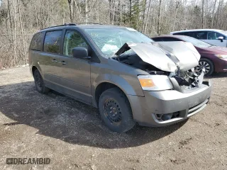 2010 Dodge Grand Caravan SE with VIN 2D4RN4DE8AR276104, listed as a Copart auction lot 51951345 with 0 mi miles and Salvage Title. Bid and sale history available at carsss.com. Image 4.