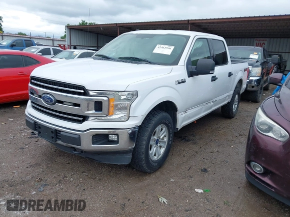 2018 Ford F-150 XL with VIN 1FTEW1E59JKD10992, listed as a IAAI auction lot 42362936 with 225,967 mi miles and . Bid and sale history available at DreamBid. Image 18.