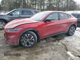 2023 Ford Mustang Mach-E Premium with VIN 3FMTK3SU1PMA70571, listed as a Copart auction lot 46872205 with Not Provided miles and Clean Title. Bid and sale history available at DreamBid. Image 1.