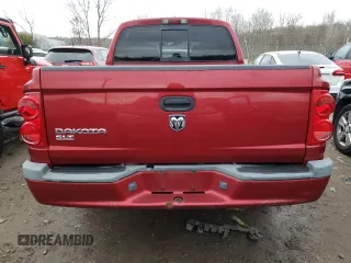 2007 Dodge Dakota SLT with VIN 1D7HE48K57S262960, listed as a Copart auction lot 79107713 with 187,678 mi miles and Non Repairable. Bid and sale history available at carsss.com. Image 6.
