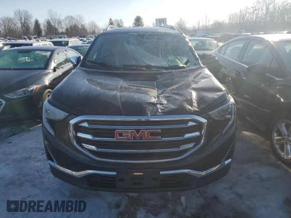 2018 GMC Terrain SLT with VIN 3GKALVEX4JL297975, listed as a Copart auction lot 44896245 with 92,740 mi miles and Salvage Title. Bid and sale history available at DreamBid. Image 5.