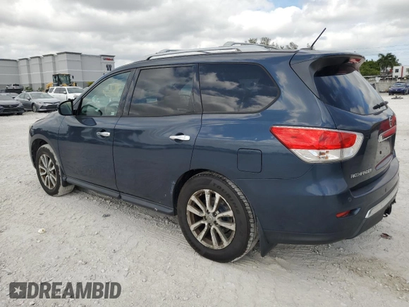 2013 Nissan Pathfinder SL with VIN 5N1AR2MM6DC615185, listed as a Copart auction lot 54359475 with 174,224 mi miles and Clean Title. Bid and sale history available at carsss.com. Image 2.