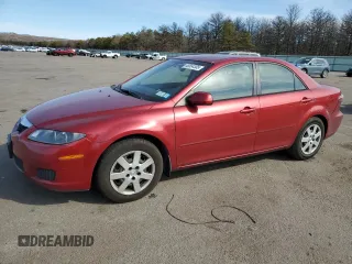 2006 Mazda 6 i with VIN 1YVFP80C065M63101, listed as a Copart auction lot 48554305 with 124,510 mi miles and Salvage Title. Bid and sale history available at carsss.com. Image 1.