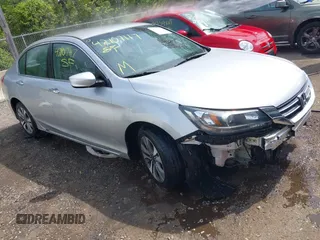 2013 Honda Accord LX z VIN 1HGCR2F33DA189471, wystawiony jako IAAI lot #42107117 z przebiegiem 218 910 mil mil oraz . Historia ofert i sprzedaży dostępna na DreamBid. Obrazek 1.