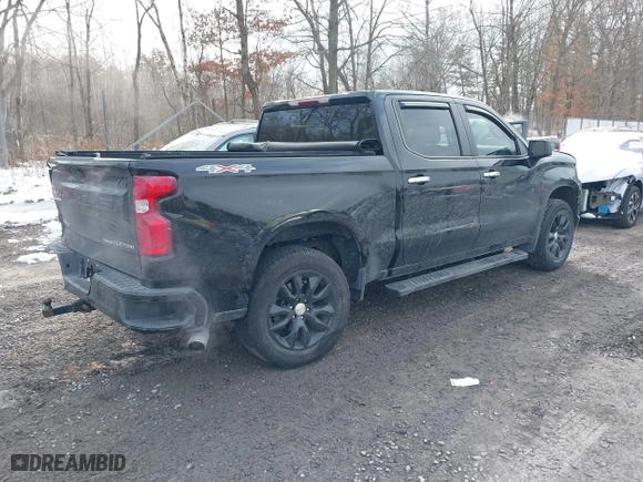 2021 Chevrolet Silverado 1500 Custom with VIN 1GCPYBEH3MZ171294, listed as a IAAI auction lot 41007489 with 67,801 mi miles. Bid and sale history available at carsss.com. Image 4.