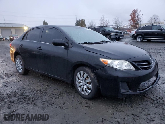 2013 Toyota Corolla L with VIN JTDBU4EE1DJ118342, listed as a Copart auction lot 84919854 with 0 mi miles and Salvage Title. Bid and sale history available at carsss.com. Image 4.